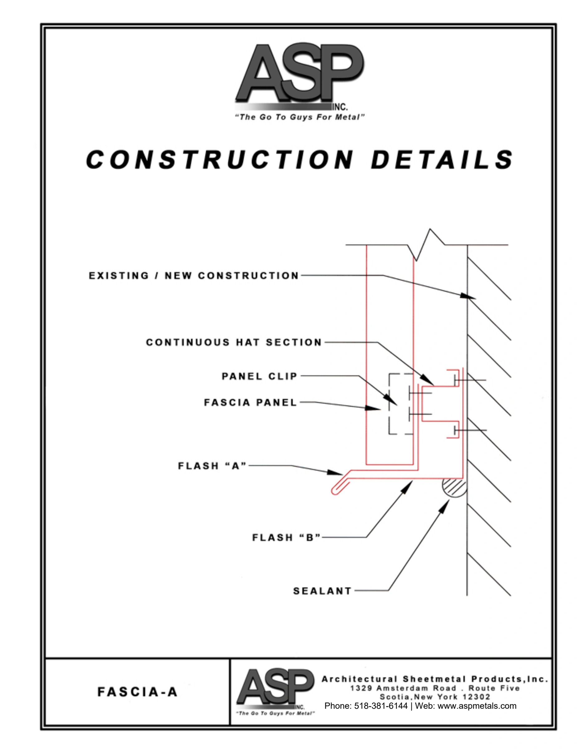 Fascia - A — page 1 of 1