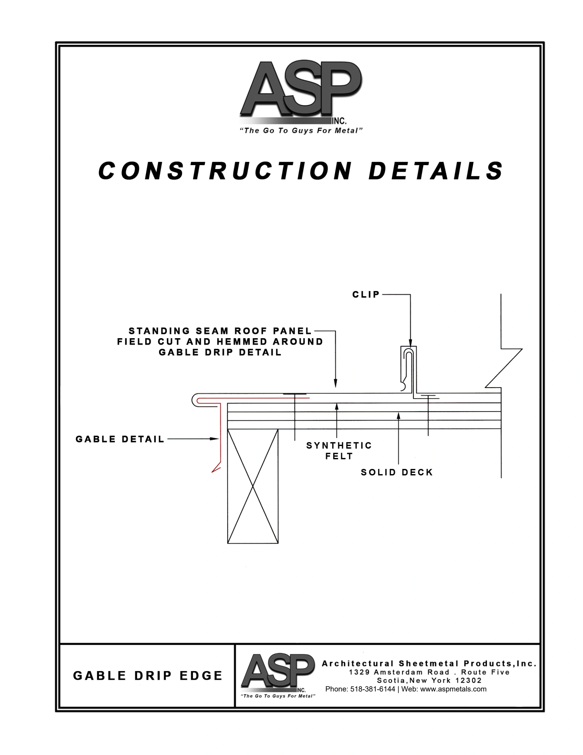 Gable Drip Edge — page 1 of 1
